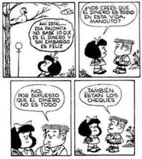 VIVE TU VIDA COMO YO VIVO LA MÍA: Historieta de mafalda VIVE TU VIDA COMO YO VIVO LA MÍA: Historieta de mafalda