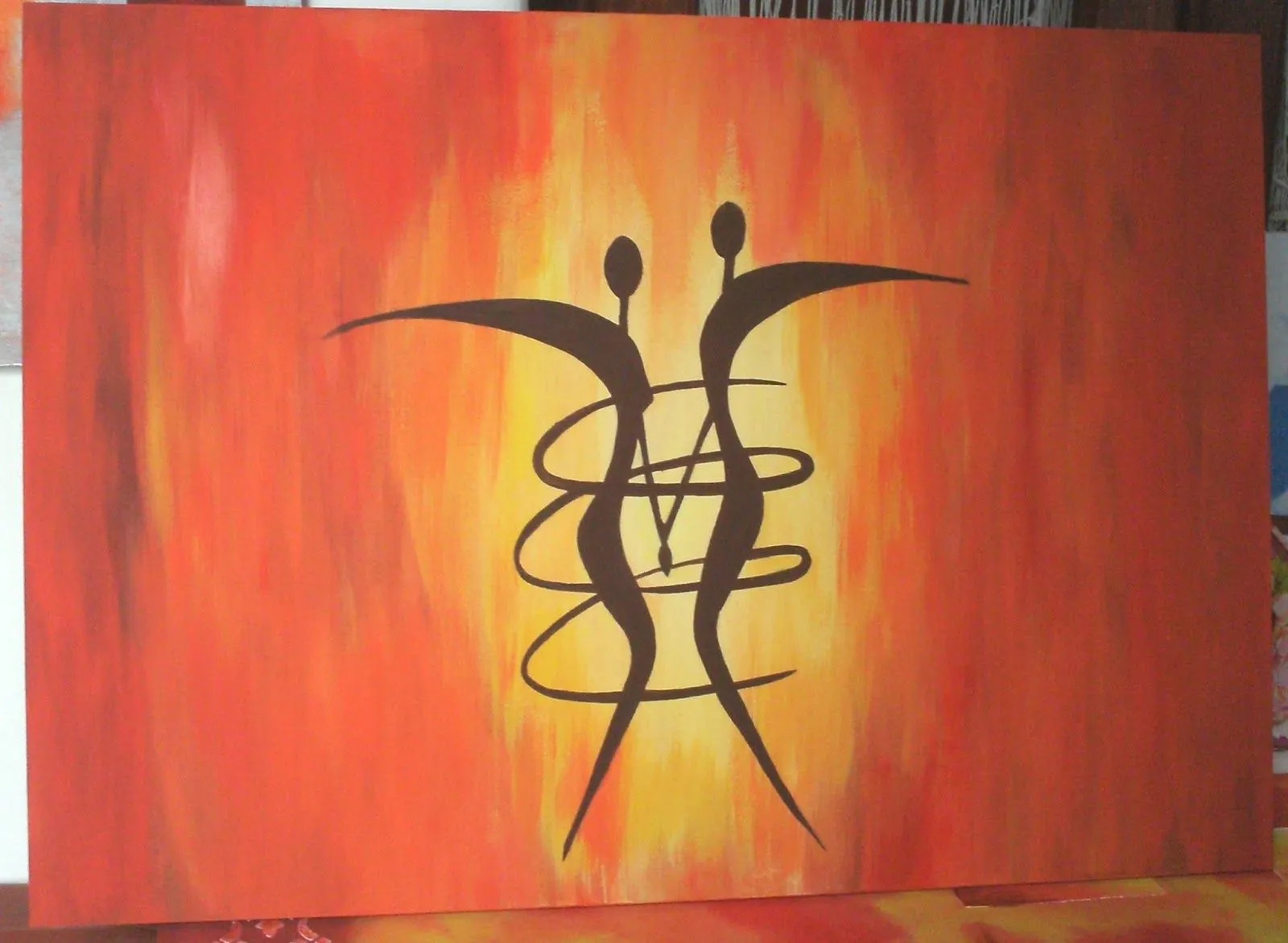 ViVi En Arte , cuadros,artesanias,,técnicas.: CUADRO ABSTRACTO ...