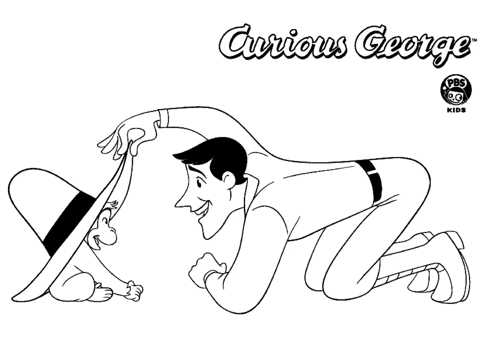 VIZIO BLOG: JORGE EL CURIOSO PARA COLOREAR