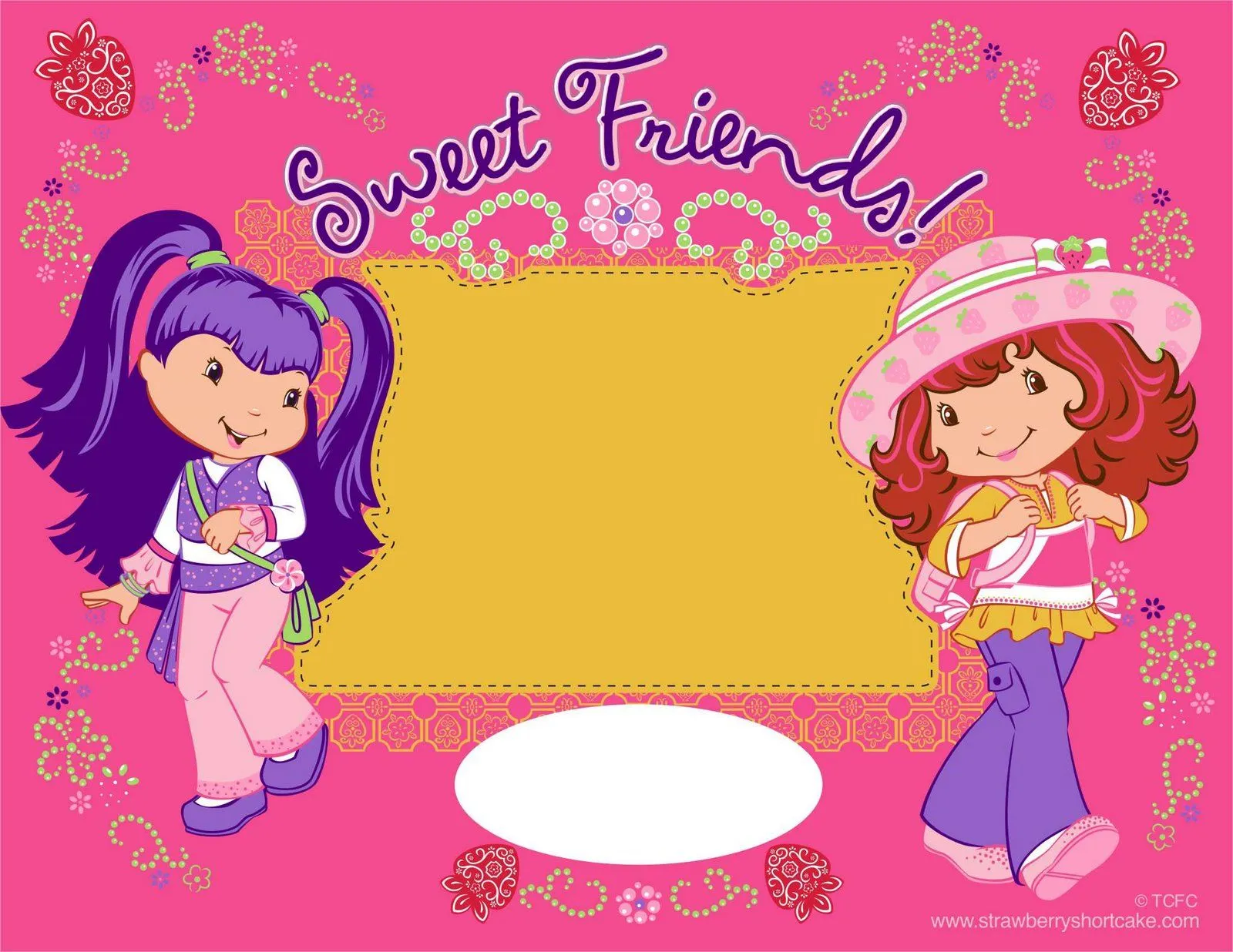 VIZIO BLOG: ROSITA FRESITA (STRAWBERRY SHORTCAKE) POSTERS Y WALLPAPERS