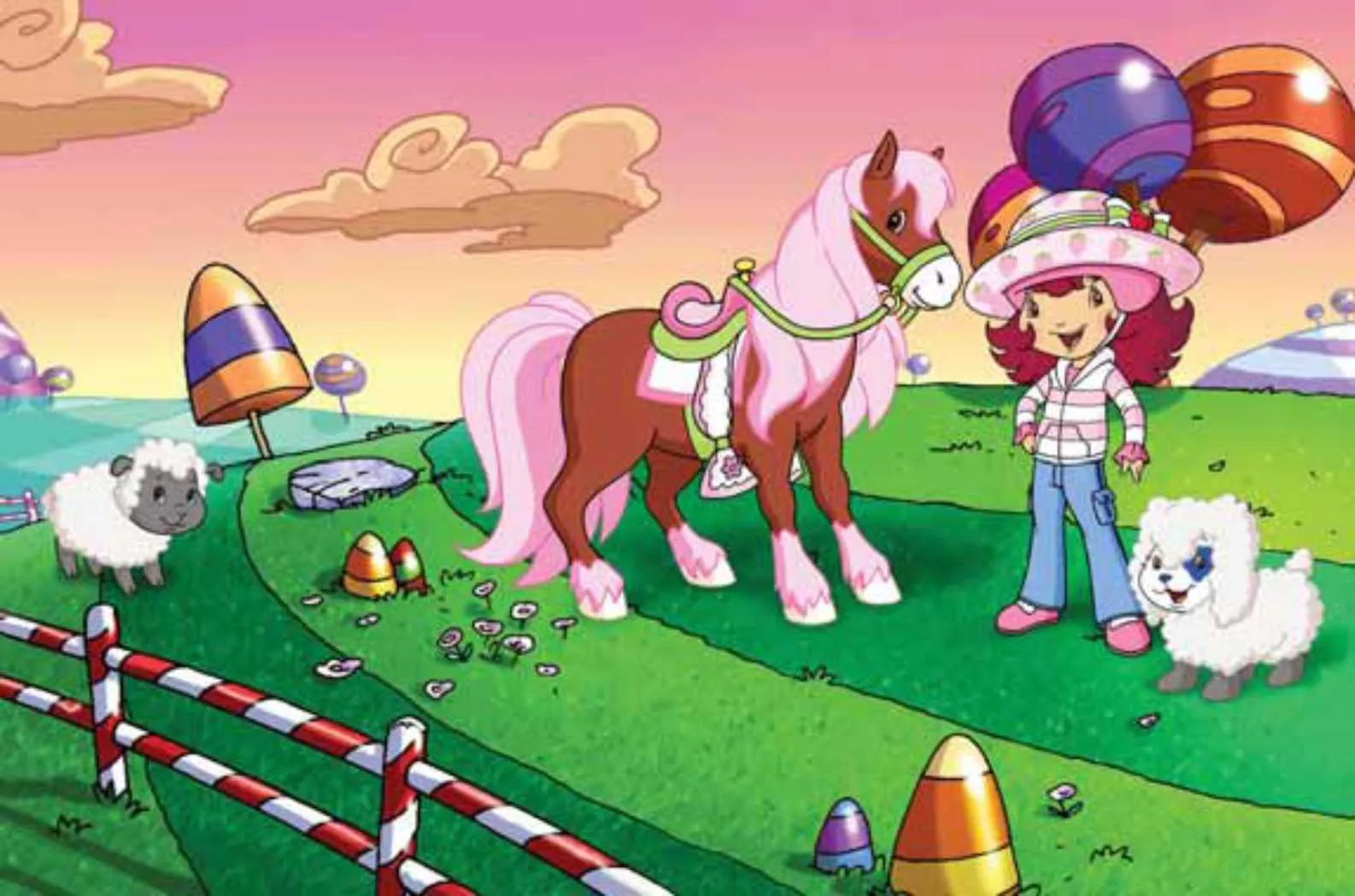 ROSITA FRESITA (STRAWBERRY SHORTCAKE) POSTERS Y WALLPAPERS