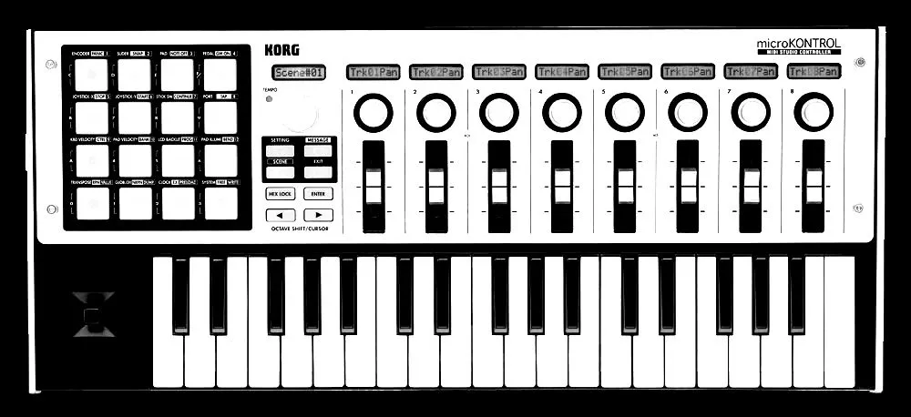 Organo musical para colorear - Imagui