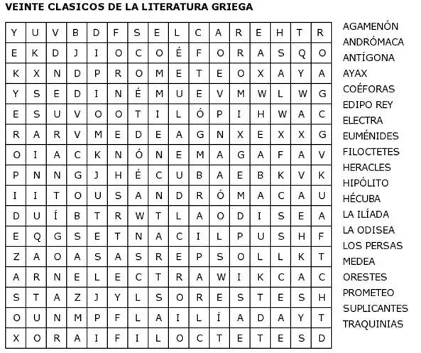 VEINTE CLÁSICOS DE LA LITERATURA GRIEGA - VNIVERSITAS VEINTE CLÁSICOS DE LA LITERATURA GRIEGA - VNIVERSITAS