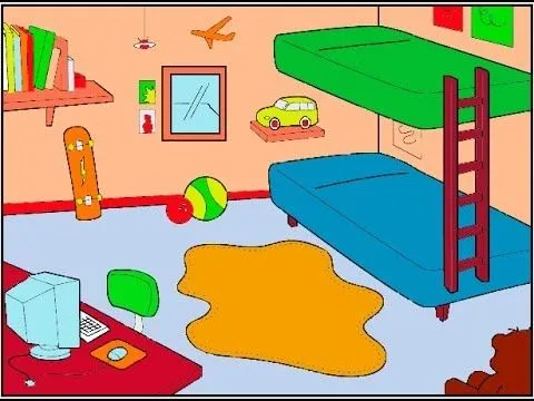 Vocabulario para niños. Capítulo 3. Mi Habitación. - YouTube