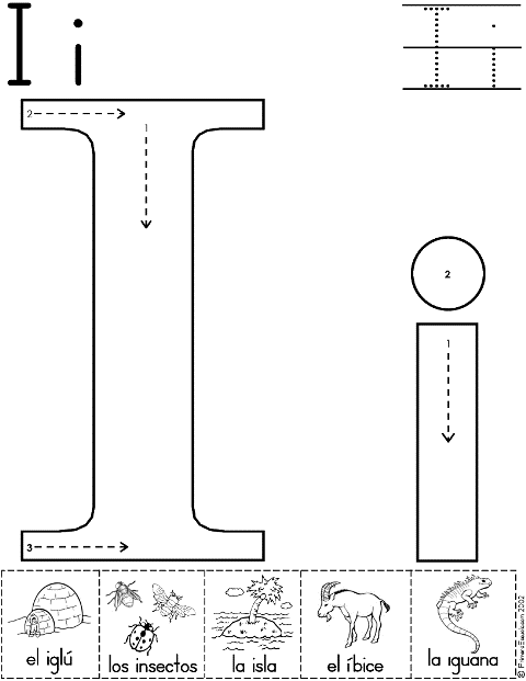 Vocales a,e,i para colorear - Imagui