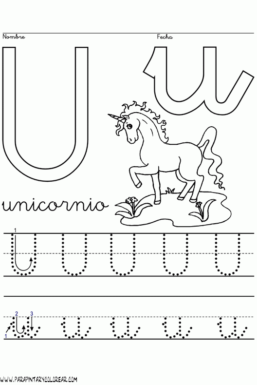 Dibujos para pintar con la vocal u - Imagui Dibujos para pintar con la vocal u - Imagui