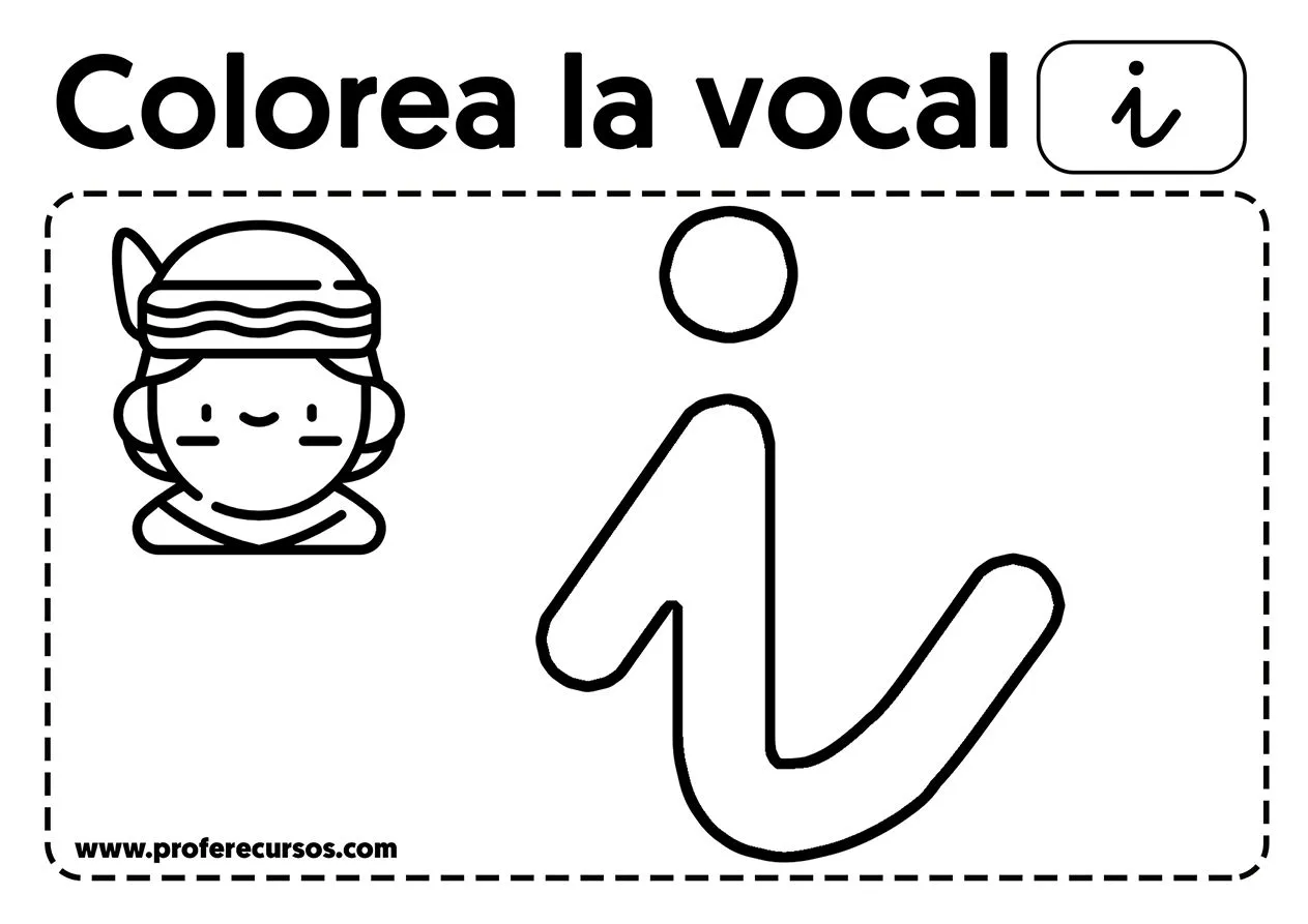 VOCALES para COLOREAR Para Niños | Preparadas para Imprmir VOCALES para COLOREAR Para Niños | Preparadas para Imprmir