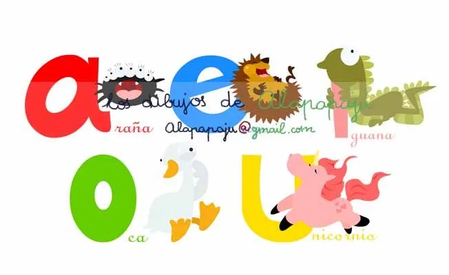 Pin Vocales Con Dibujos En Blanco Y Negro Para Colorear on Pinterest Pin Vocales Con Dibujos En Blanco Y Negro Para Colorear on Pinterest