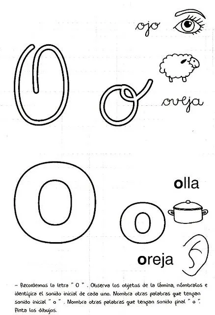 VOCALES PARA COLOREAR IMPRIMIR - Imagui