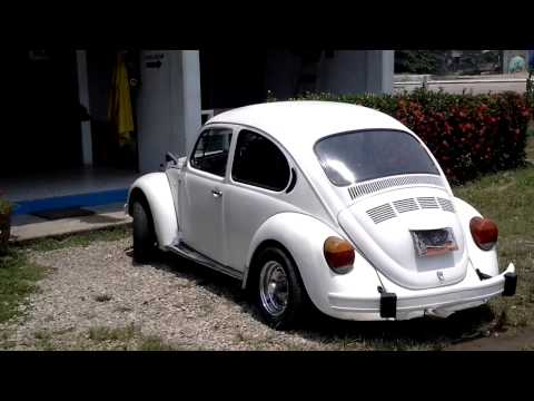 El vocho blanco aperlado - YouTube