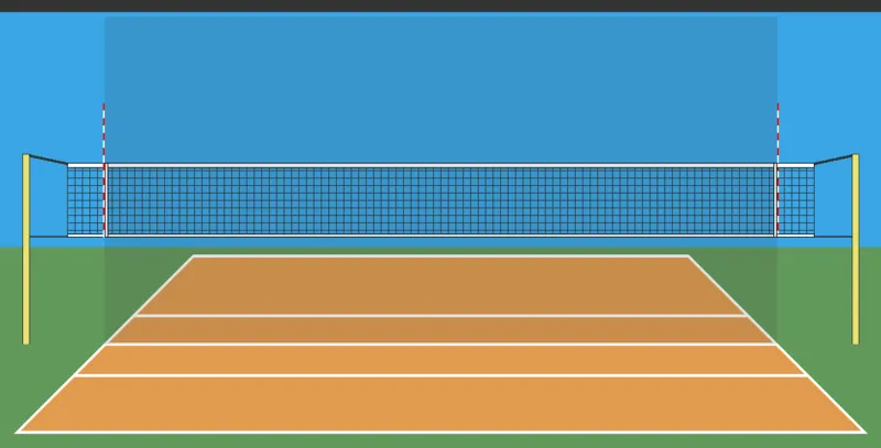 VOLEIBOL :): Campo de Juego y Material