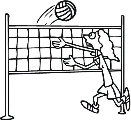 Voleibol dibujos faciles - Imagui