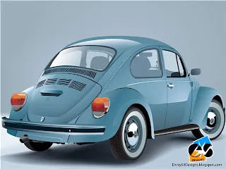 Volkswagen Escarabajo Vectorizado