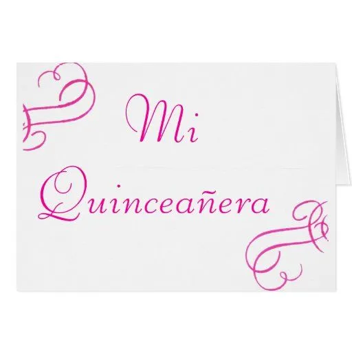 Voluta rosada Rosa del MI Quinceañera- Felicitacion de Zazzle. Voluta rosada Rosa del MI Quinceañera- Felicitacion de Zazzle.