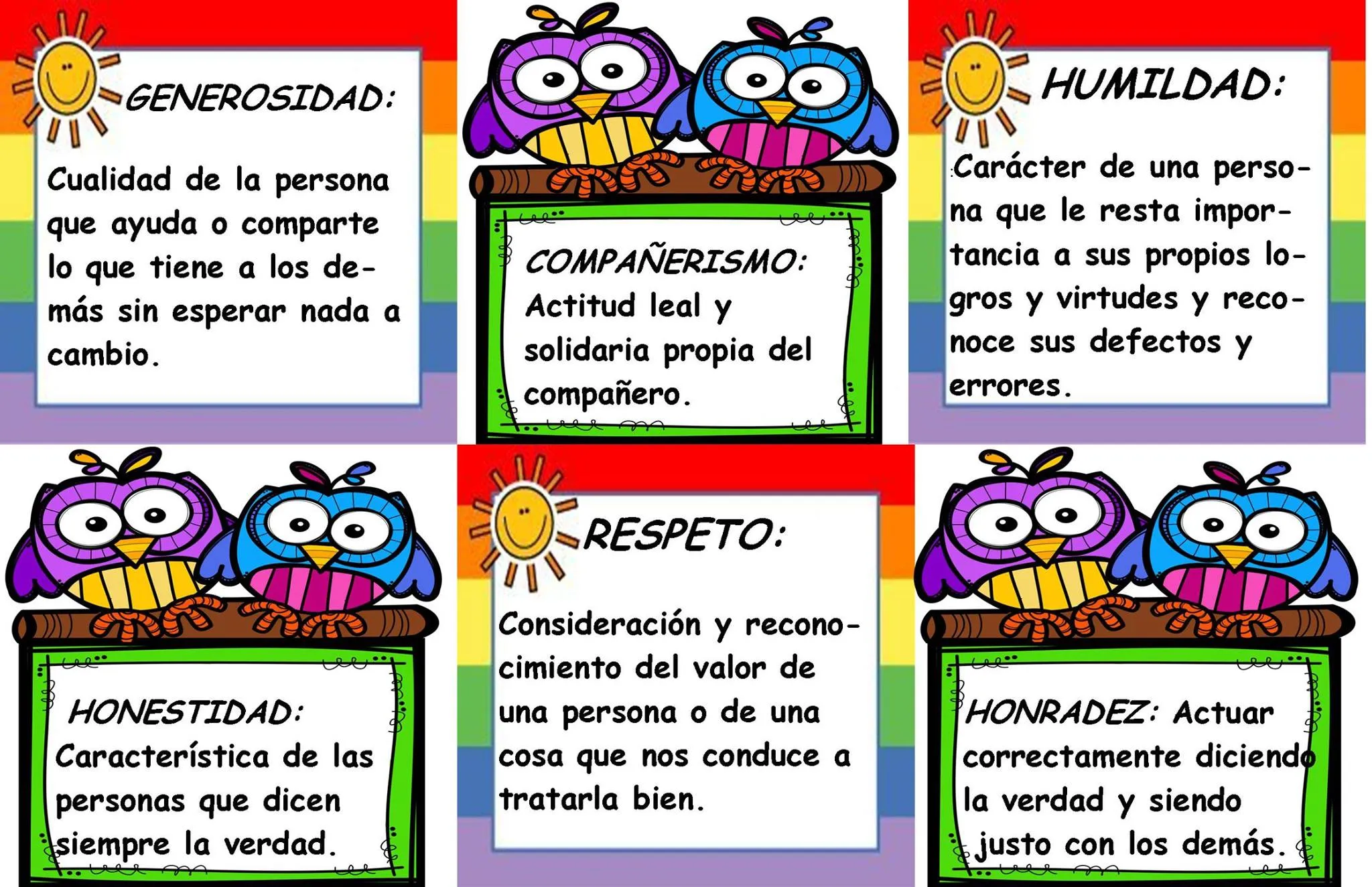 Volvemos con las emociones !!! Emociones de octubre: Aceptación y Respeto