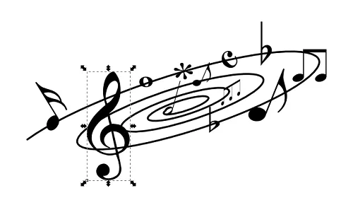 Un vortice di note con Inkscape - CSI MultiMedia