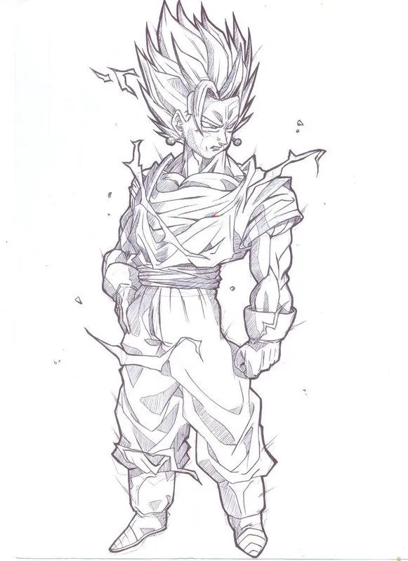 Vos dessins qui sont moins bien que ceux de Gogeta Jr - Dragon ...