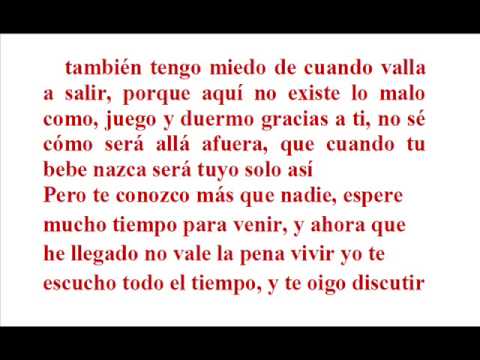 la voz de mi bebe en el vientre - YouTube