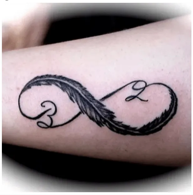 Infinito con nombres tatuaje - Imagui