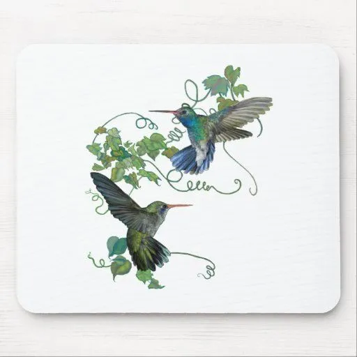 Vuelo de los colibríes alfombrilla de ratón de Zazzle. Vuelo de los colibríes alfombrilla de ratón de Zazzle.