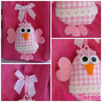 Como hacer mochilas de fieltro - Imagui