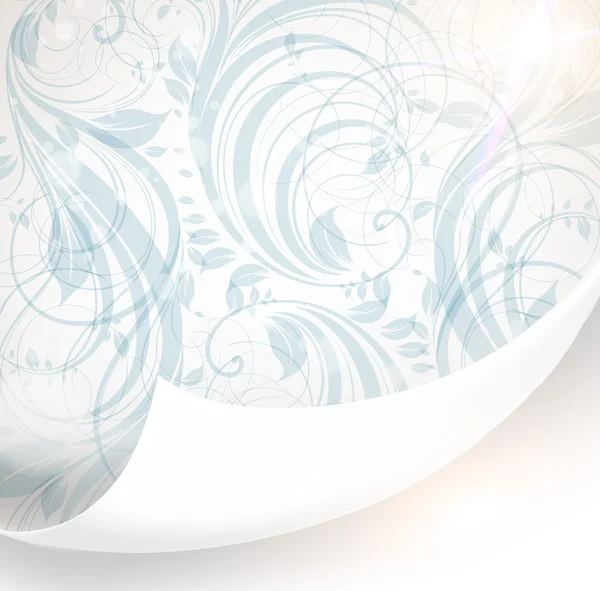 vuelta Vector fondo blanco — Vector stock © Ozerina #14478185