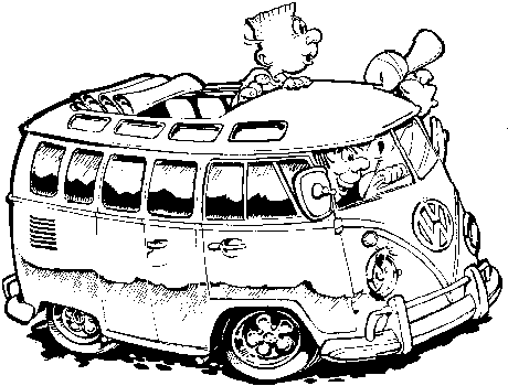 VW Käfer und Buggy als Malvorlagen | Käferblog VW Käfer und Buggy als Malvorlagen | Käferblog