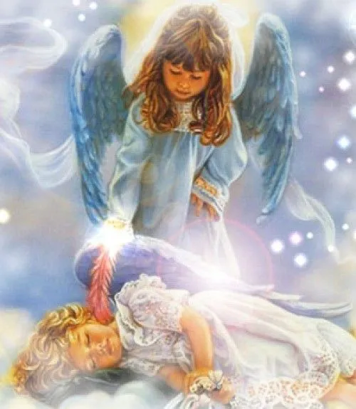 Wallpaper angel de la guarda - Imagui