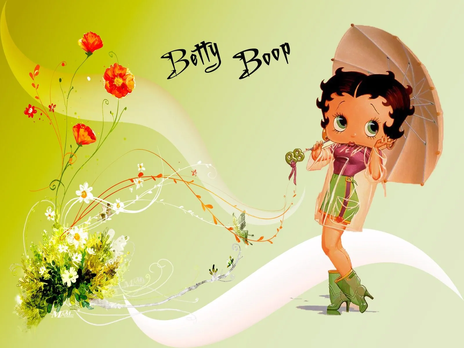 wallpaper: Betty Boop Wallpaper For Walls