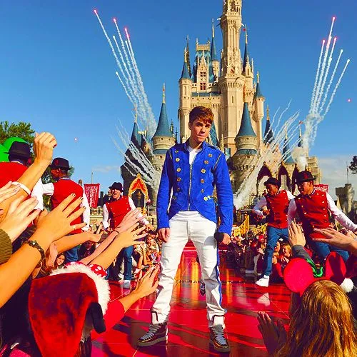  ... Bieber visita DisneyWorld por navidad , Feliz Navidad 2011 / 2012