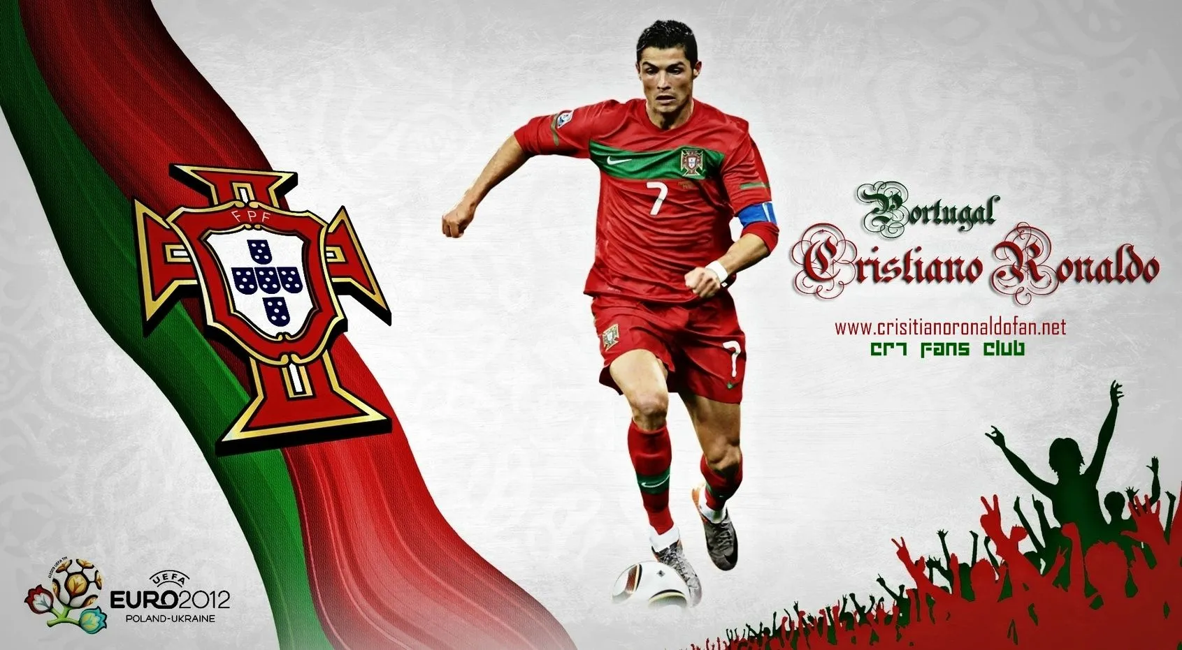 Wallpaper: CR7 – Gear Up for Euro 2012! | Cristiano Ronaldo fan-