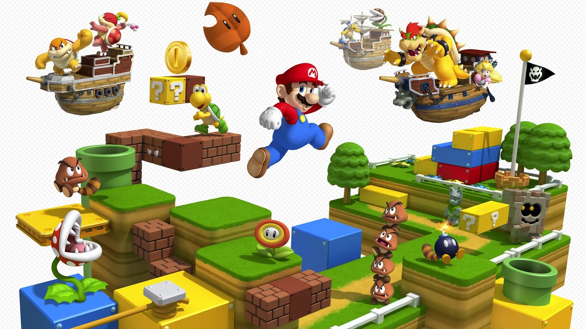 Wallpaper do dia: Super Mario 3D Land! - Portallos V3