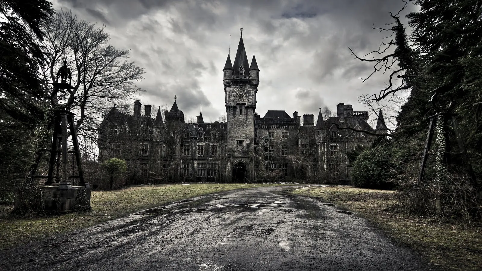 Wallpaper HD Castillo tenebroso | Wallpaper-Bobiandcompany