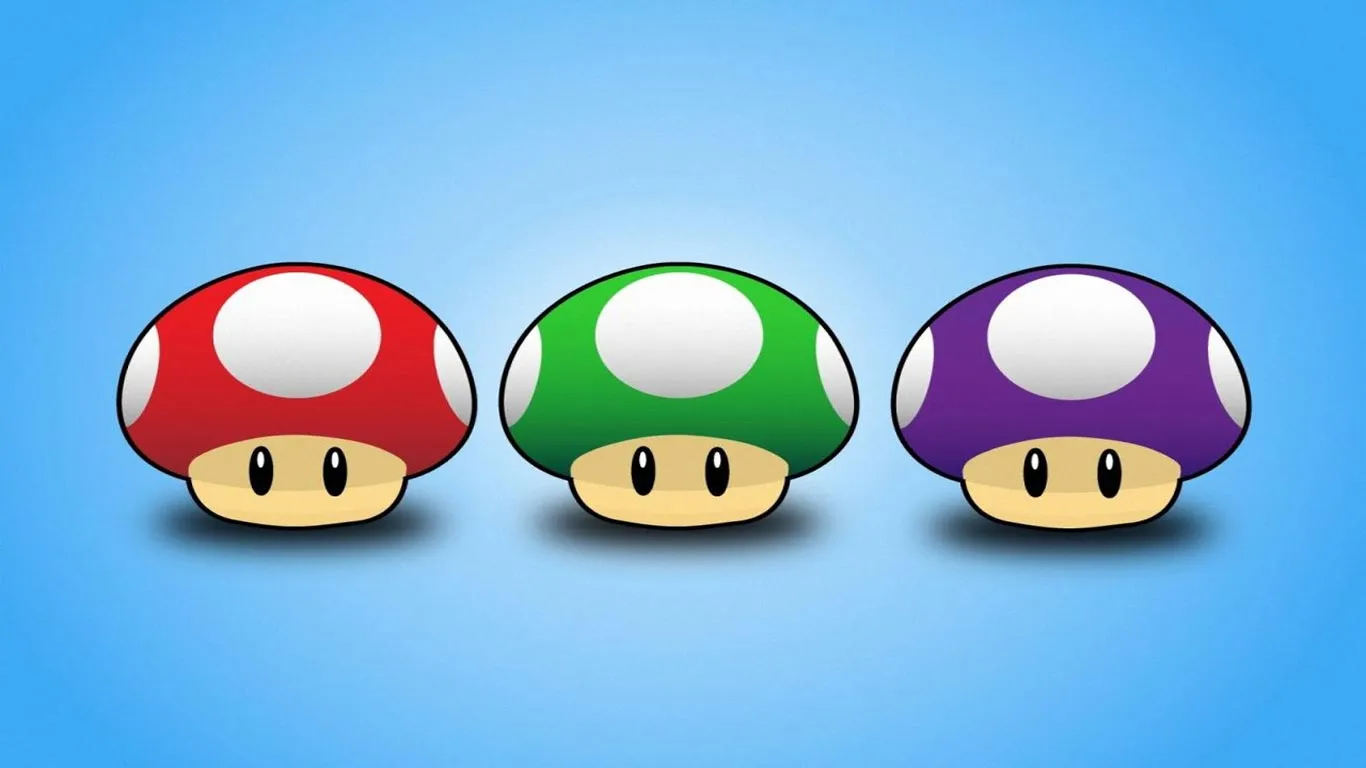 Wallpaper: Hongos de Mario Bros