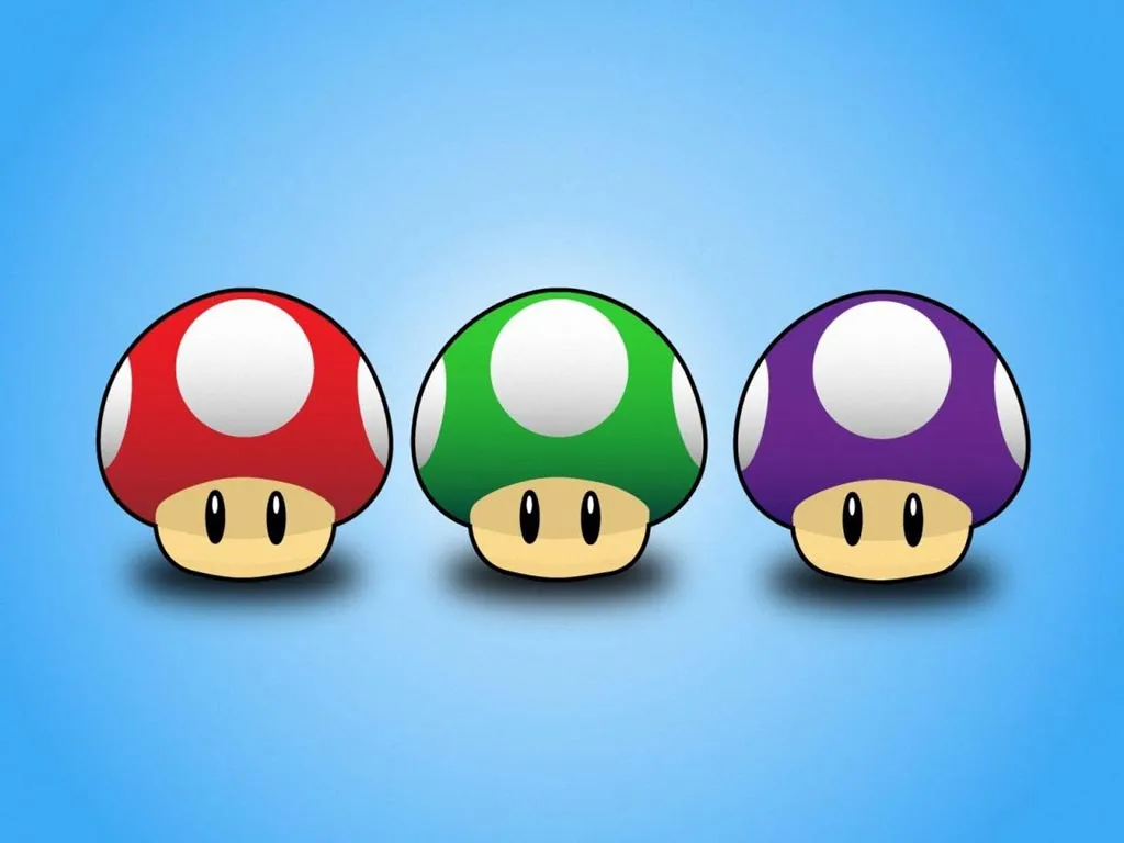 Wallpaper: Hongos de Mario Bros