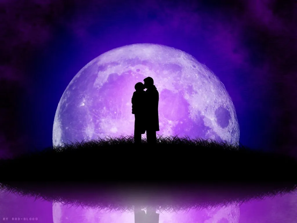 Wallpaper de Imágenes de Amor Bajo la Luna ~ Poemas y Corazones Wallpaper de Imágenes de Amor Bajo la Luna ~ Poemas y Corazones