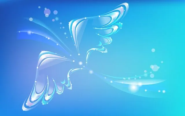 Wallpaper de mariposas en color azul turquesa - Imagui