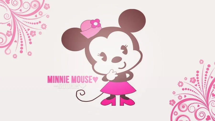Wallpaper de Minnie Mouse by me by a-Sonrix on DeviantArt Wallpaper de Minnie Mouse by me by a-Sonrix on DeviantArt