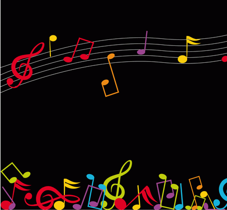 Wallpaper de notas musicales de colores - Cerca amb Google ...