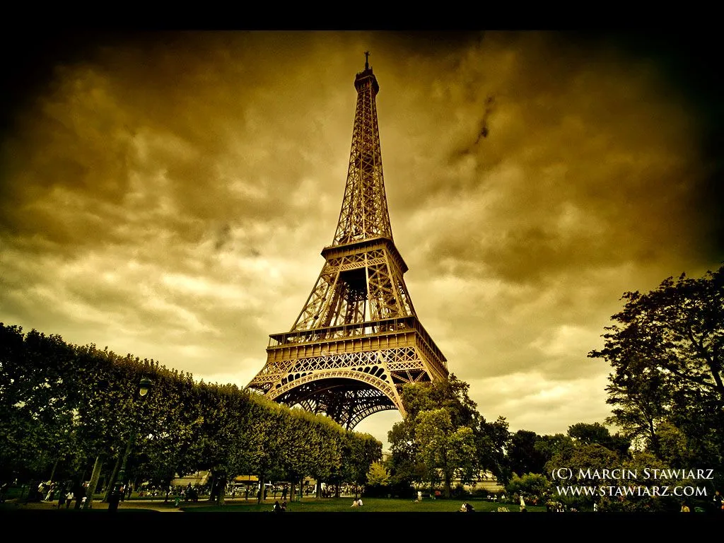 Wallpaper Torre Eiffel | Black Wallpapers For Desktop
