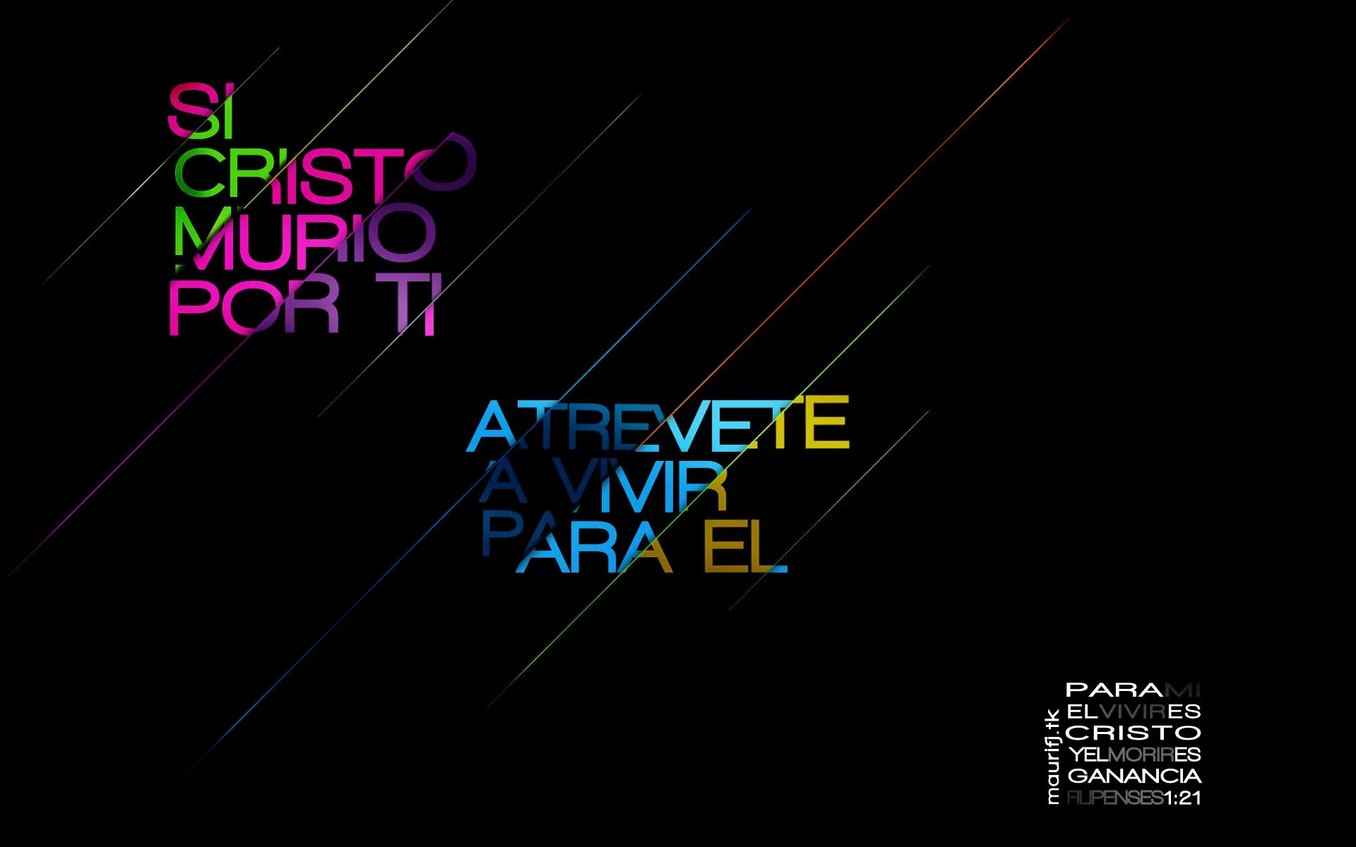 Otro Wallpaper de Filipenses 1:21, da clik en la imagen!