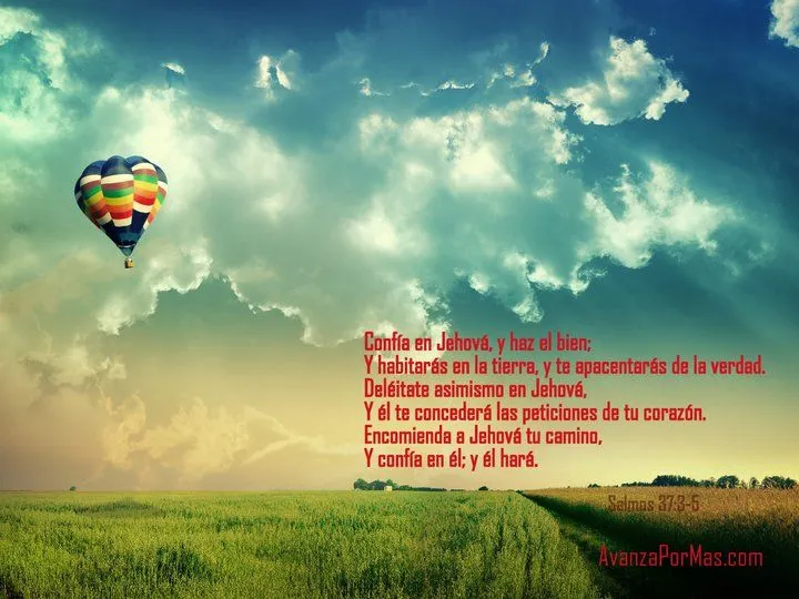 IMAGEN) "CONFIA EN EL SEÑOR Y HAZ EL BIEN" -> Imágenes Cristianas
