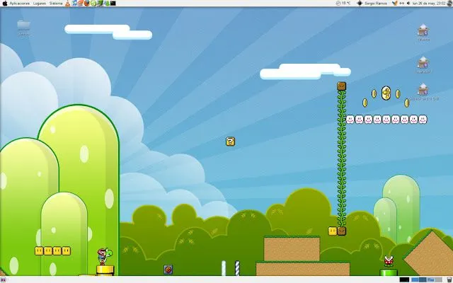 Super Mario Bros HD fondo de pantalla muy bueno - Identi Super Mario Bros HD fondo de pantalla muy bueno - Identi