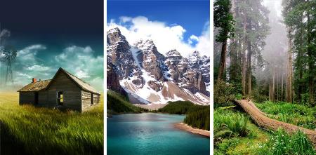 Wallpapers de paisajes de 320 x 480 para móviles - Mil Recursos