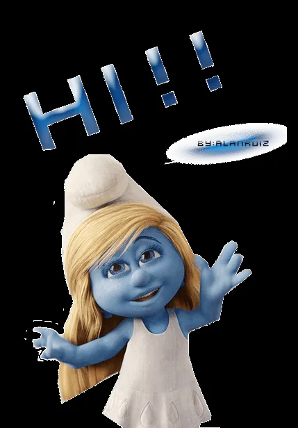 pitufina by Demsel8 on deviantART