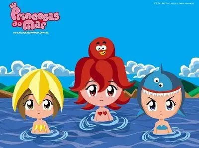 WALLPAPERS PRINCESAS DEL MAR BAÑANDOSE EN LA PLAYA : INFANTIL Y ...