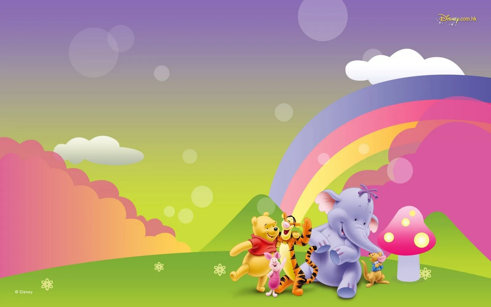 Wallpapers de Winnie Pooh by Disney I (8 imágenes)