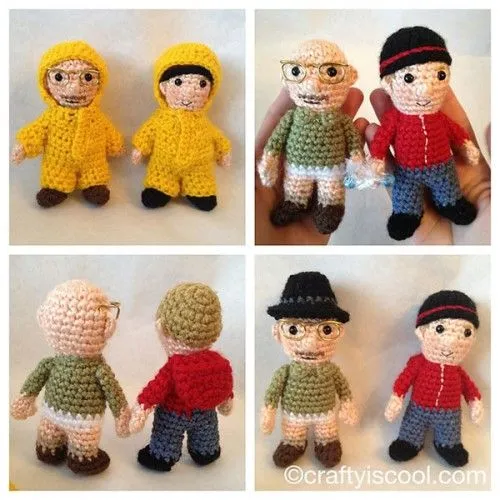 Walt & Jesse As Amigurimi Plushies - Neatorama Walt & Jesse As Amigurimi Plushies - Neatorama