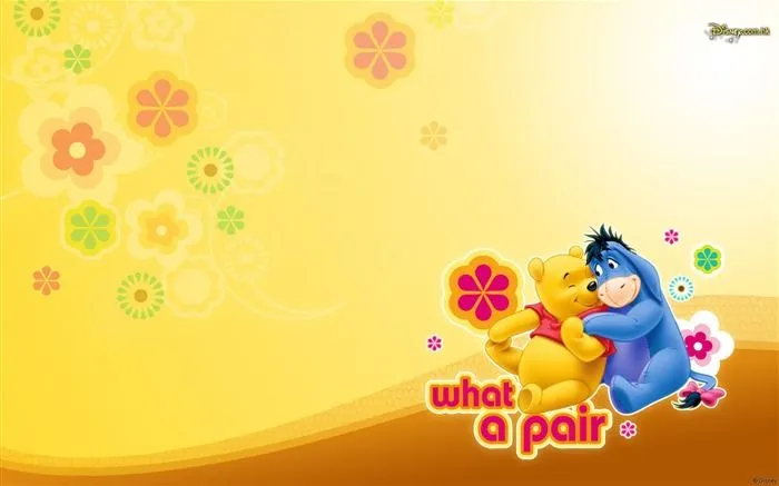 Walt Disney de dibujos animados de Winnie the Pooh fondo de ...