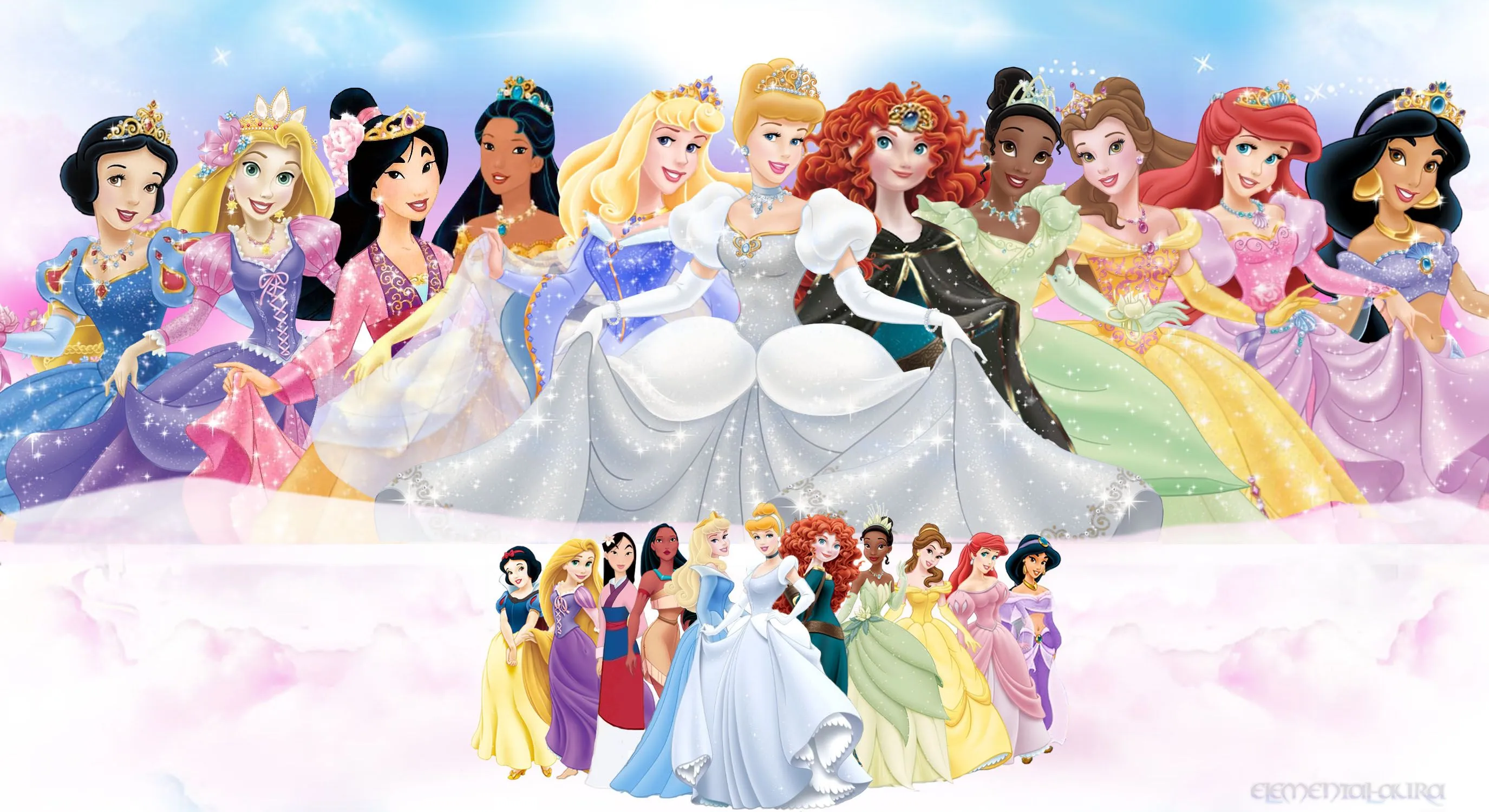 Walt Disney Images - The Disney Princesses - Disney Princess Photo ...